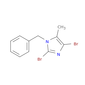 1-苄基-2,4-二溴-5-甲基-1H-咪唑