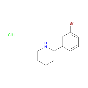 2-(3-Bromophenyl)piperidine HCl