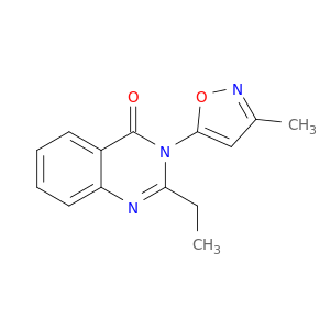 2-Ethyl-3-(3-methyl-5-isoxazolyl)-4(3H)-quinazolinone