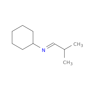 Cyclohexanamine, N-(2-methylpropylidene)-, (E)-