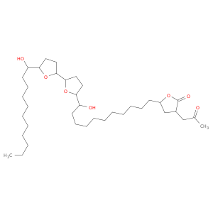 5-{11-hydroxy-11-[5'-(1-hydroxyundecyl)octahydro-2,2'-bifuran-5-yl]undecyl}-3-(2-oxopropyl)dihydrofuran-2(3h)-one