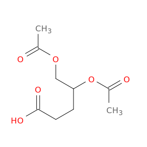Pentanoic acid, 4,5-bis(acetyloxy)-