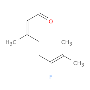 2,6-Octadienal, 6-fluoro-3,7-dimethyl-, (2Z)-