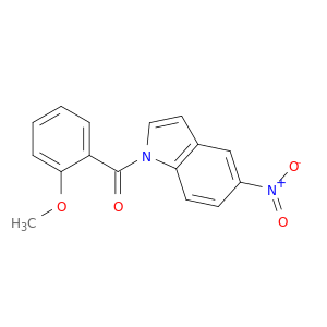 1H-Indole, 1-(2-methoxybenzoyl)-5-nitro-