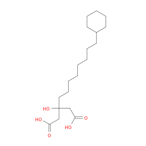 Pentanedioic acid, 3-(8-cyclohexyloctyl)-3-hydroxy-
