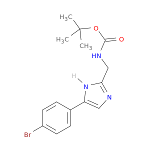 tert-Butyl ((4-(4-Bromophenyl)-1H-imidazol-2-yl)methyl)carbamate