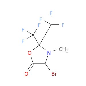 5-Oxazolidinone, 4-bromo-3-methyl-2,2-bis(trifluoromethyl)-