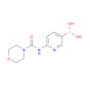 2-(吗啉-4-基甲酰胺基)吡啶-5-硼酸