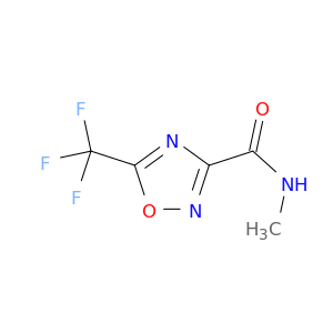 1,2,4-Oxadiazole-3-carboxamide, N-methyl-5-(trifluoromethyl)-
