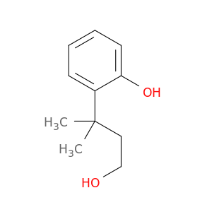 2-(4-hydroxy-2-methylbutan-2-yl)phenol