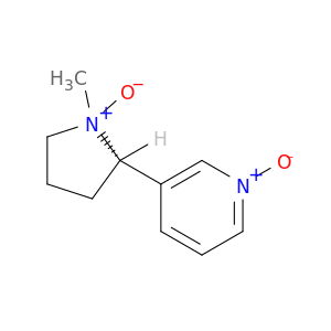 Pyridine, 3-[(1S,2S)-1-methyl-1-oxido-2-pyrrolidinyl]-, 1-oxide