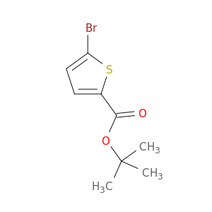 1,1-二甲基乙基5-溴-2-噻吩羧酸盐