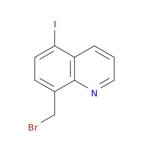 Quinoline, 8-(bromomethyl)-5-iodo-