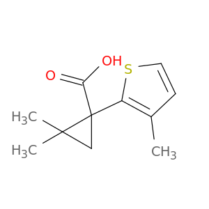 2,2-DIMETHYL-1-(3-METHYL-2-THIENYL)CYCLOPROPANECARBOXYLIC ACID