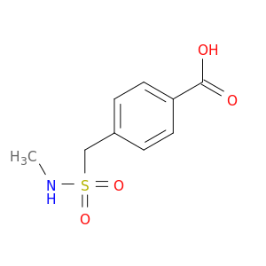 4-[(Methylsulfamoyl)methyl]benzoic acid