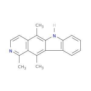 6H-Pyrido[4,3-b]carbazole, 1,5,11-trimethyl-
