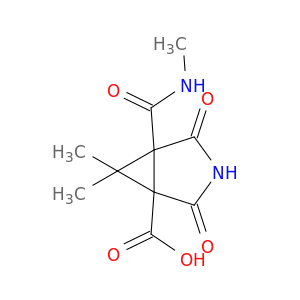 6,6-dimethyl-5-(methylcarbamoyl)-2,4-dioxo-3-azabicyclo[3.1.0]hexane-1-carboxylic acid