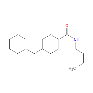Cyclohexanecarboxamide,N-butyl-4-(cyclohexylmethyl)-