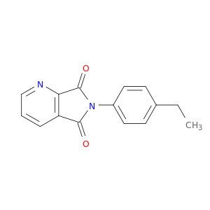 5H-Pyrrolo[3,4-b]pyridine-5,7(6H)-dione,6-(4-ethylphenyl)-