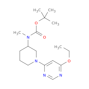 [1-(6-乙氧基-嘧啶-4-基)-哌啶-3-基]-甲基-氨基甲酸叔丁基酯