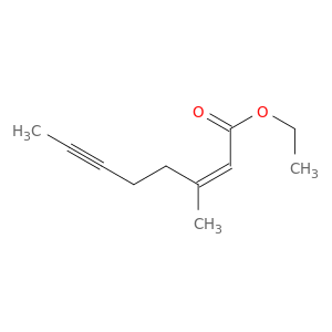 2-Octen-6-ynoic acid, 3-methyl-, ethyl ester, (2Z)-