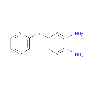 1,2-Benzenediamine, 4-(2-pyridinylthio)-