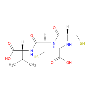 D-Valine, N-[N-[N-(carboxymethyl)-L-cysteinyl]-L-cysteinyl]-
