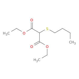 Propanedioic acid, (butylthio)-, diethyl ester