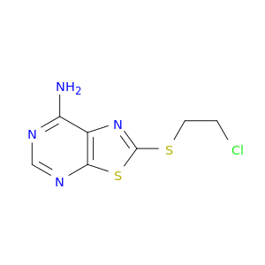 2-[(2-chloroethyl)sulfanyl][1,3]thiazolo[5,4-d]pyrimidin-7-amine