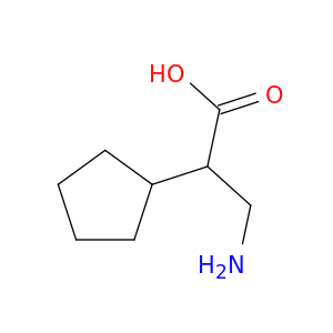 3-Amino-2-cyclopentylpropanoic acid