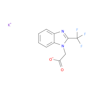 Potassium 2-[2-(Trifluoromethyl)-1H-1,3-benzodiazol-1-yl]acetate