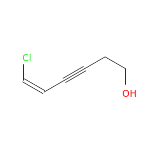 5-Hexen-3-yn-1-ol, 6-chloro-, (Z)-