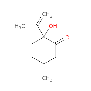 Cyclohexanone, 2-hydroxy-5-methyl-2-(1-methylethenyl)-