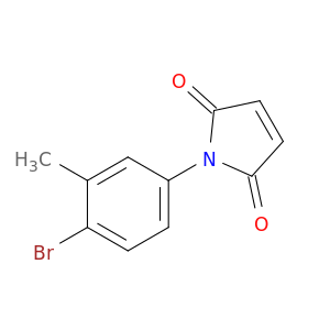 1H-Pyrrole-2,5-dione, 1-(4-bromo-3-methylphenyl)-
