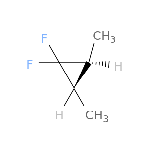 Cyclopropane, 1,1-difluoro-2,3-dimethyl-, trans-