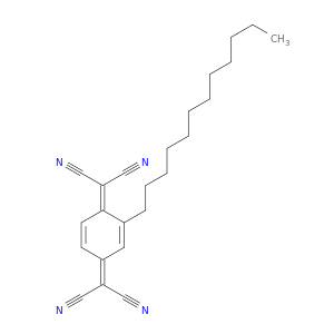 Propanedinitrile, 2,2'-(2-dodecyl-2,5-cyclohexadiene-1,4-diylidene)bis-