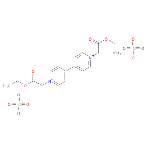 4,4'-Bipyridinium, 1,1'-bis(2-ethoxy-2-oxoethyl)-, diperchlorate
