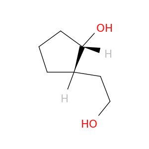 Cyclopentaneethanol, 2-hydroxy-, cis-