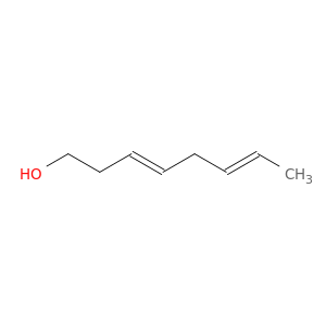 3,6-Octadien-1-ol, (E,E)-