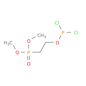 Phosphonic acid, [2-[(dichlorophosphino)oxy]ethyl]-, dimethyl ester