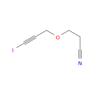 Propanenitrile, 3-[(3-iodo-2-propynyl)oxy]-