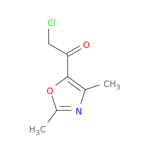 2-chloro-1-(dimethyl-1,3-oxazol-5-yl)ethan-1-one