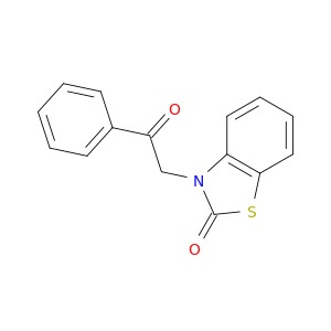 2(3H)-Benzothiazolone, 3-(2-oxo-2-phenylethyl)-