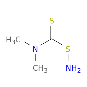 Thiohydroxylamine, S-[(dimethylamino)thioxomethyl]-