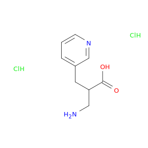 3-吡啶丙酸,α-(氨基甲基)-,盐酸盐(1：2)