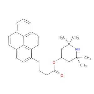1-Pyrenebutanoic acid, 2,2,6,6-tetramethyl-4-piperidinyl ester