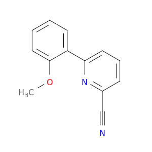 2-Pyridinecarbonitrile, 6-(2-methoxyphenyl)-