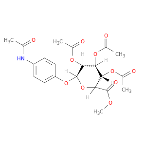 4-Acetamidophenyl-triacetyl-β-D-glucuronic Acid, Methyl Ester