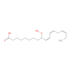 10,12,15-Octadecatrienoic acid, 9-hydroperoxy-, (Z,Z,Z)-