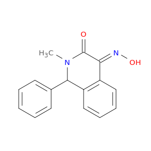 3,4-Isoquinolinedione, 1,2-dihydro-2-methyl-1-phenyl-, 4-oxime, (E)-